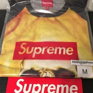 Supreme Ghost Rider Black long Sleeve Shirt